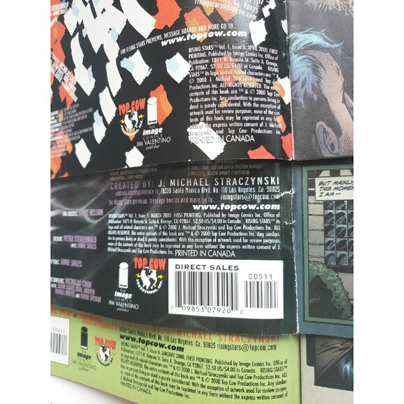 Rising Stars Comics Lot #1-6 - Picture 6 of 10